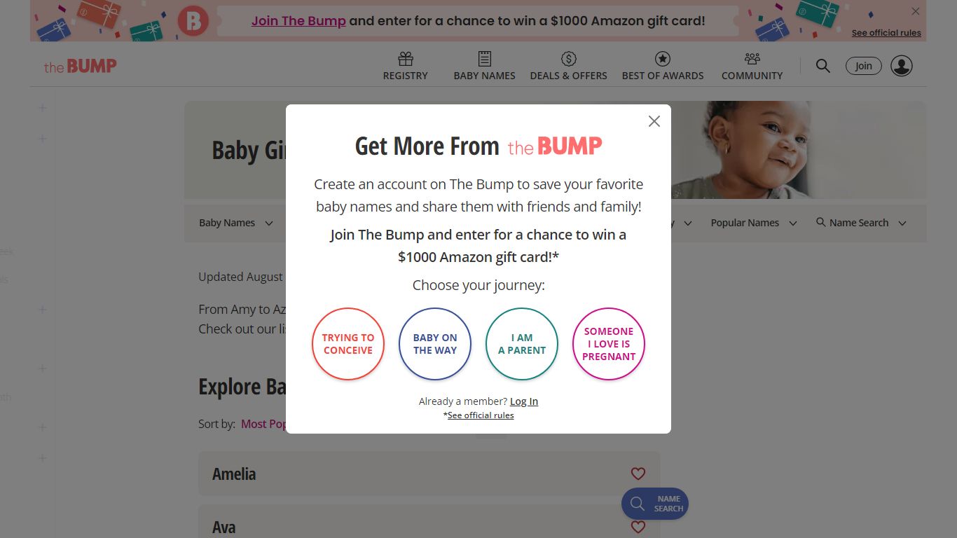 Baby Girl Names That Start With A | The Bump
